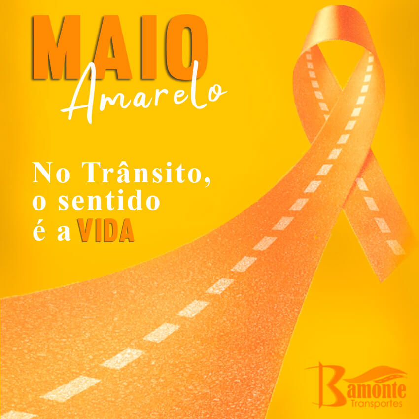 Maio Amarelo: Bamonte Transportes promove ações para um trânsito mais seguro